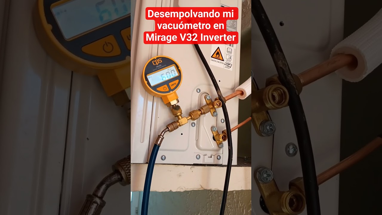 Vacu&oacute;metro CPS en Mirage V32 Inverter