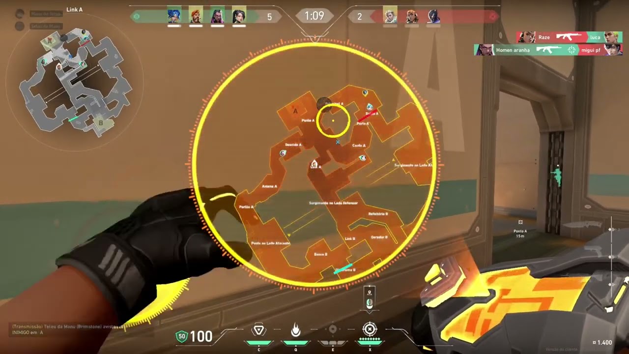 Soldado da fumaça Valorant