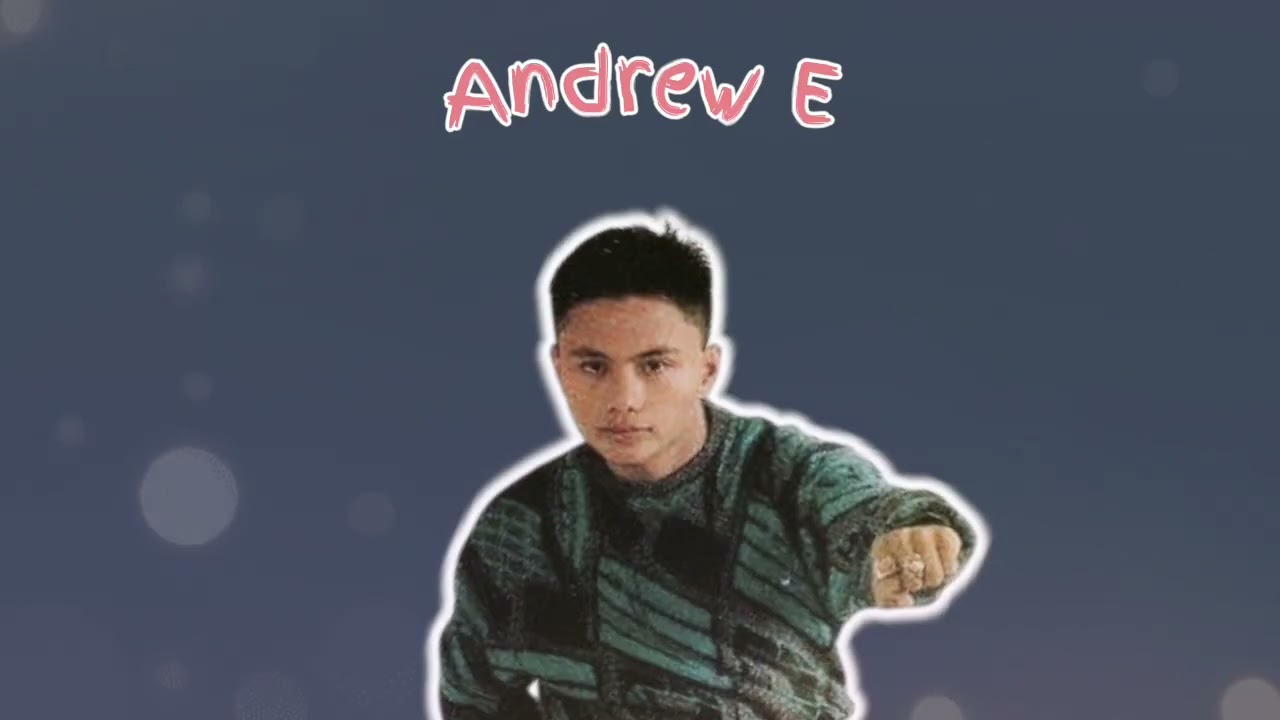 Alam Mo Ba - Andrew E HQ cover 80s City Pop Ballad version