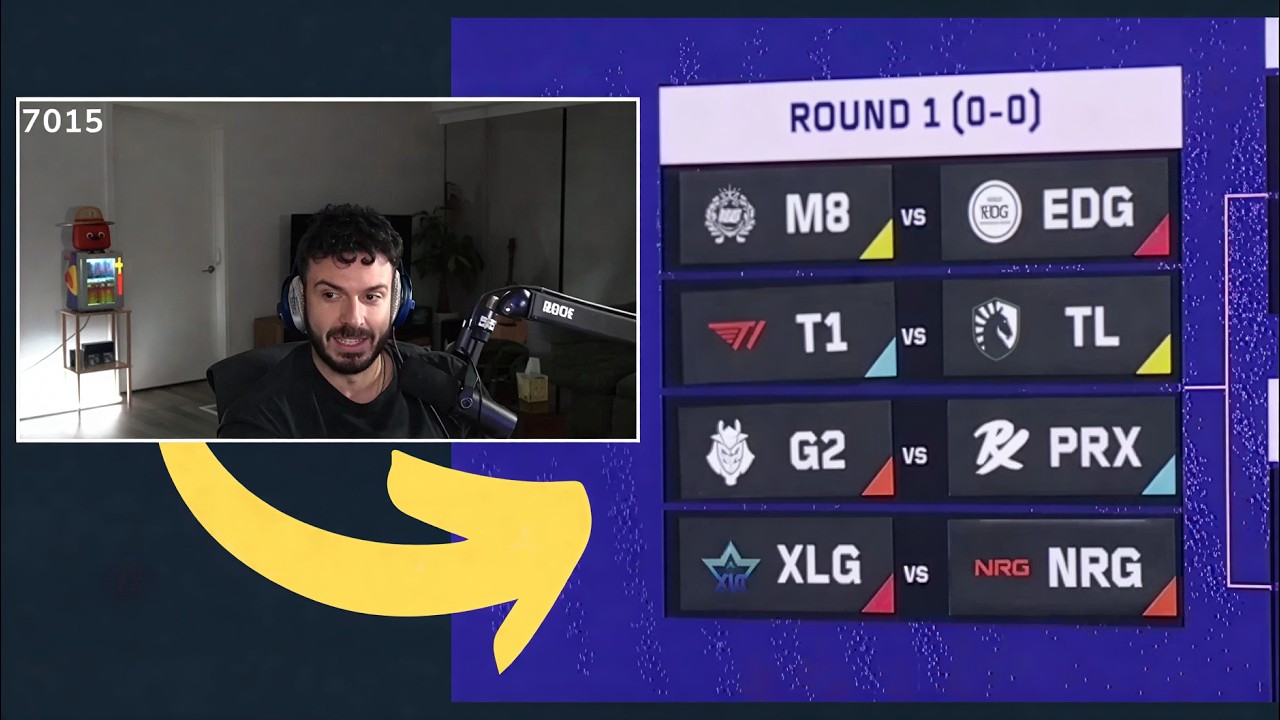 SEN Tarik Reacts to SANTIAGO VCT Masters LIVE DRAW..