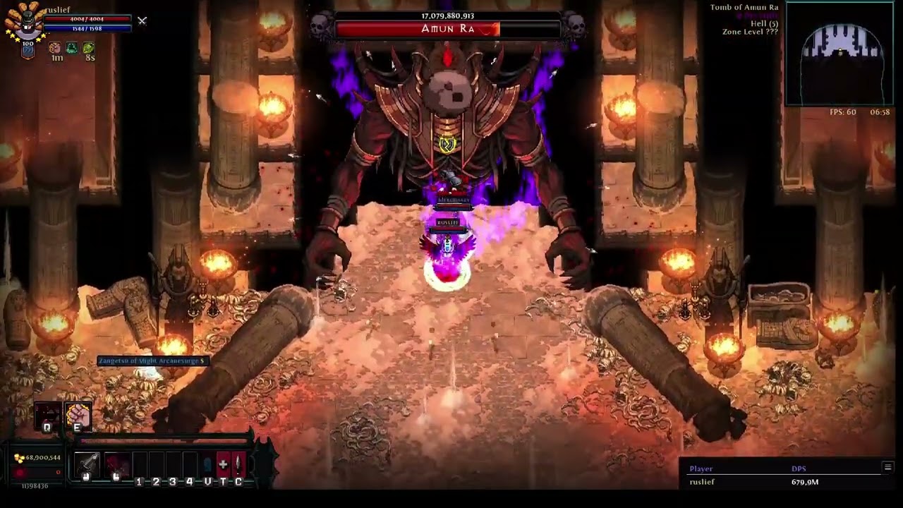 Hero Siege Season 6: Unlock Inferno, Beat Amun Ra & Gabriel Uber Hell 5 (Marksman)