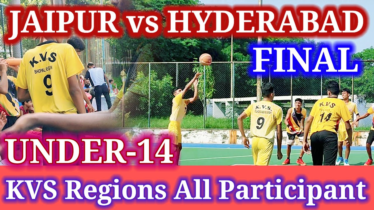 Hyderabad vs Jaipur | Under 14 Final basketball Match |