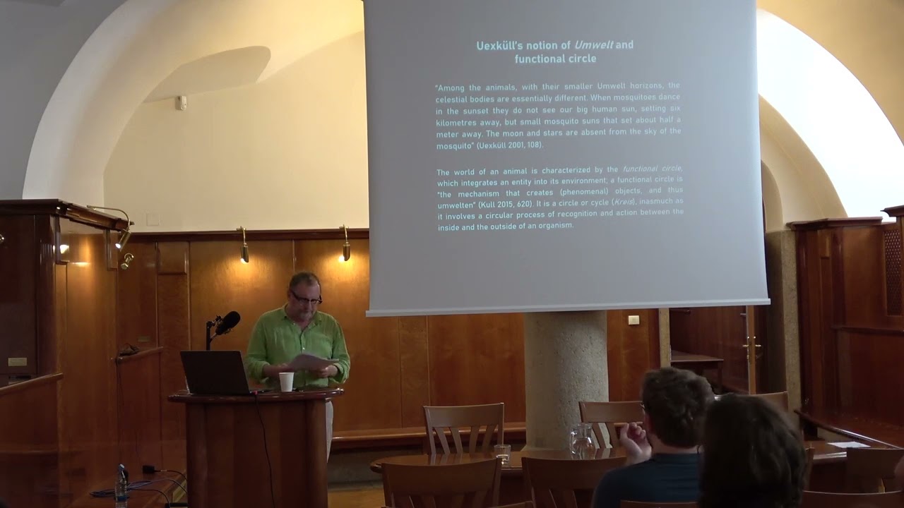 Charles T. Wolfe: Organisms as Material Agents, Organisms as Meaning-Makers