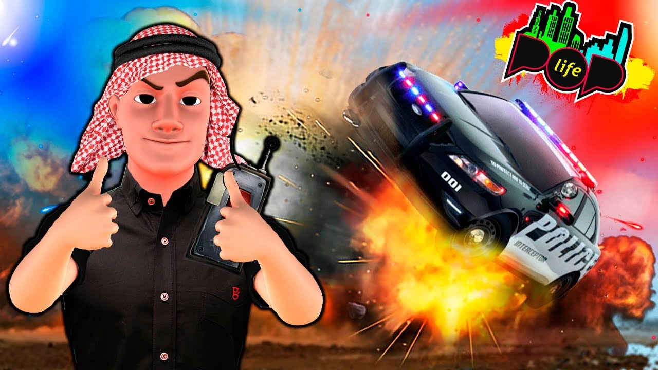 POP LIFE - COCHE BOMBA VS POLICIA!! #13 🤣😂 - Nexxuz