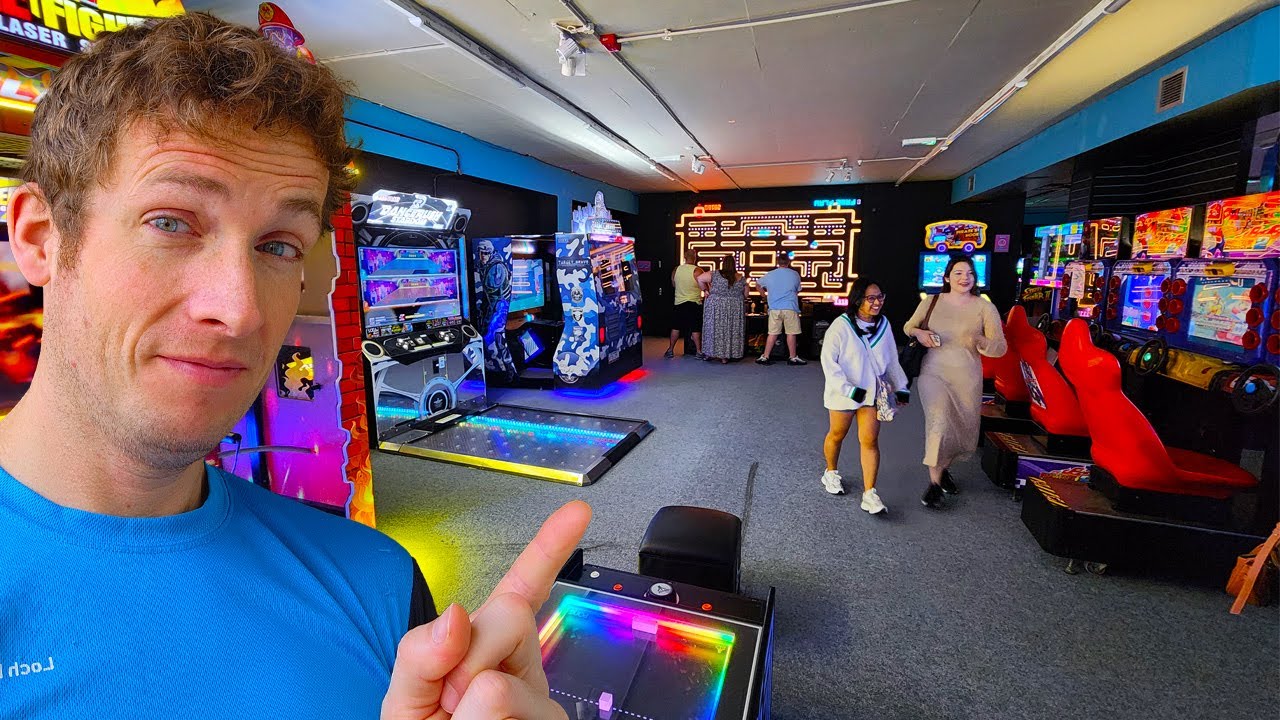 Video Game Arcade Tours - High Score Arcades Southampton, UK 🇬🇧