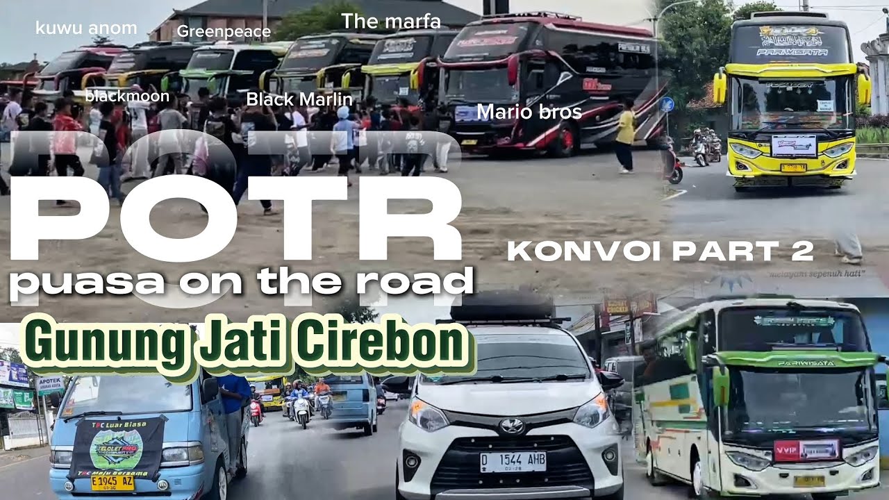 [ POTR ] KONVOI ARTIS KELAS BERAT FULL SAWERAN AUTO GIWAR GIWAR 😂 THE MARFA HR03 DILUAR NURUL 🤣