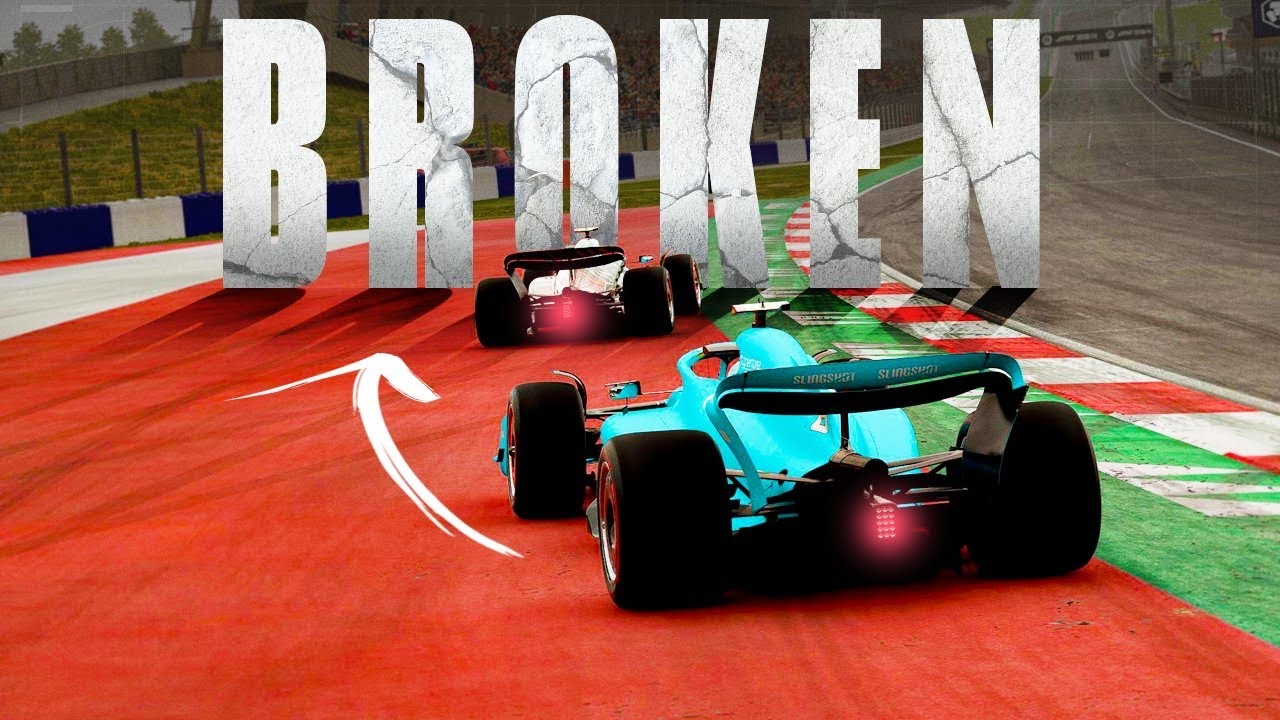 Эта рейтинговая гонка F1 23 полностью сломана