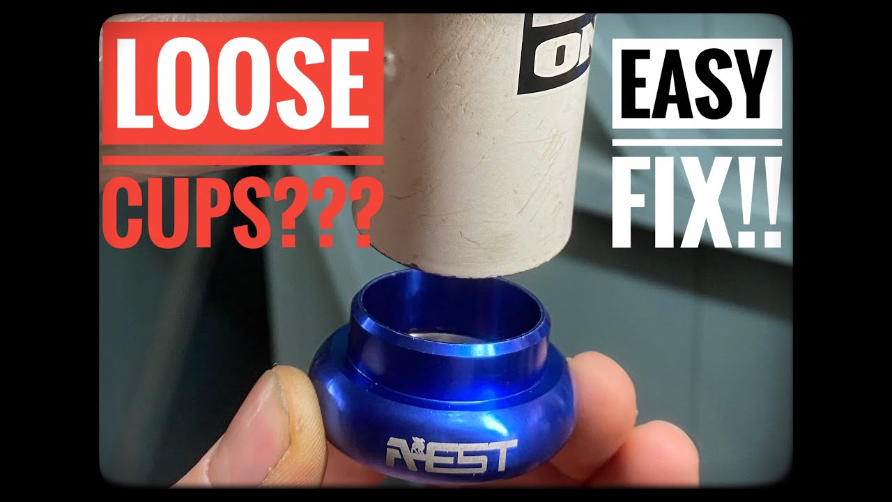 Headtube repair for loose cups