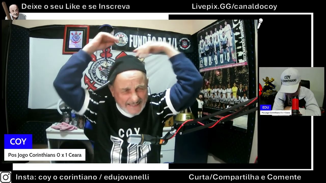 TIREM AS CRIAN&Ccedil;AS DA SALA, POS JOGO CORINTHIANS 0 X 1 CEAR&Aacute; | TIM&Atilde;O PASSA VERGONHA EM CASA