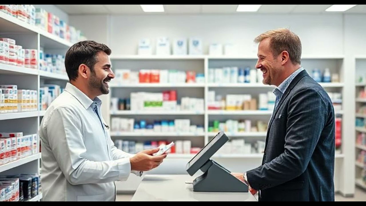 At the Pharmacy &ndash; Easy English Conversation for Beginners