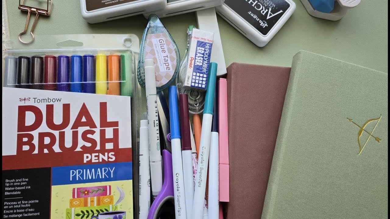 What Supplies I like to use in bullet journals/ planner