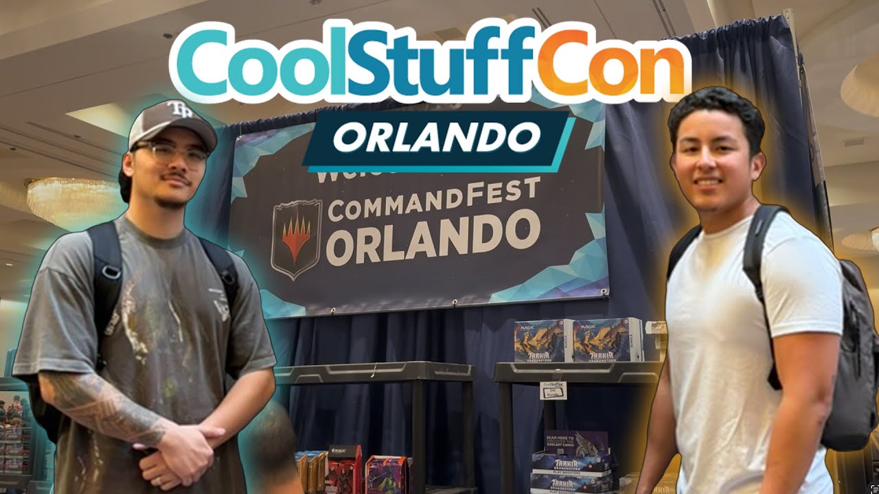 Our first day at CommandFest Orlando! | CoolStuffCon 2025