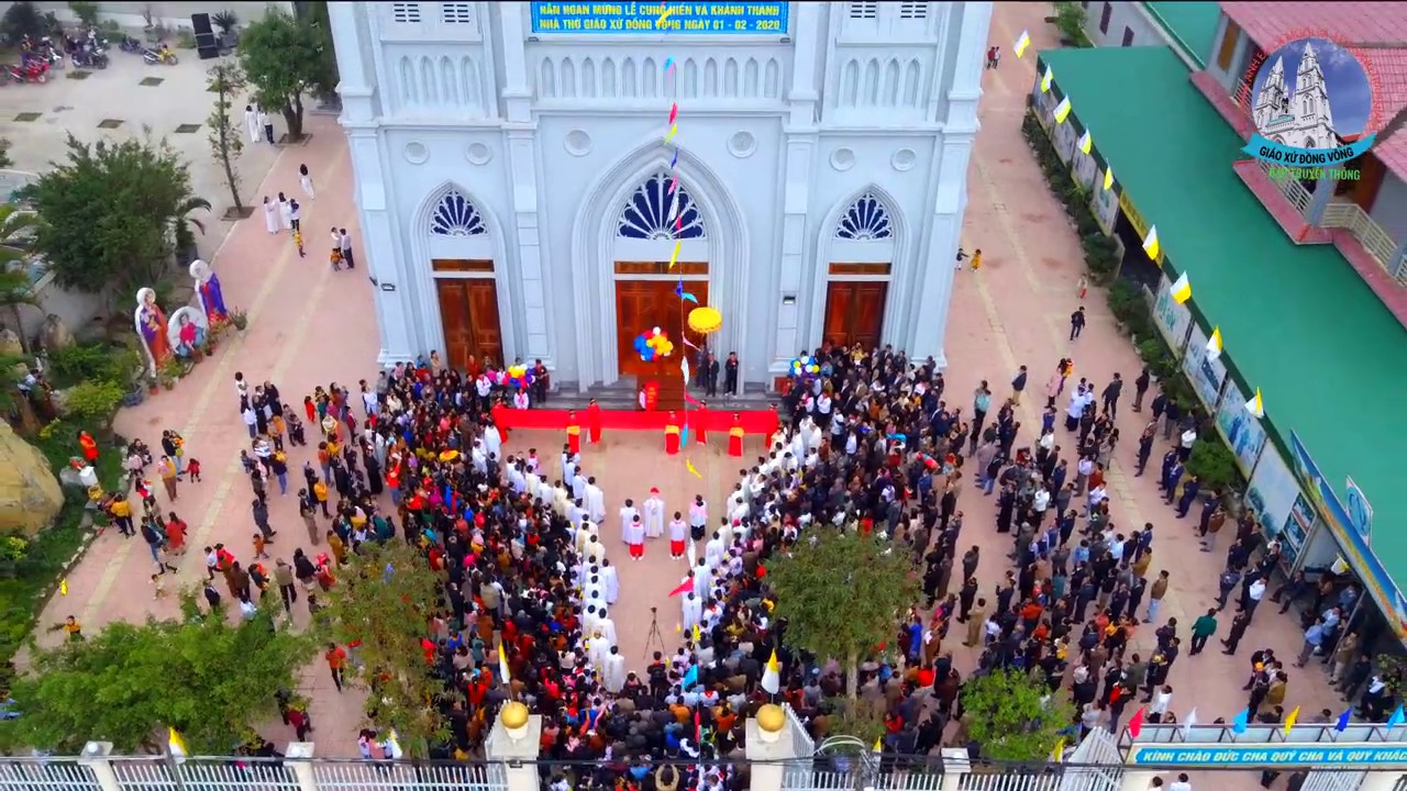 GIÁO XỨ ĐỒNG  VÔNG CUNG HIẾN NHÀ THỜ ,KHÁNH THÀNH
