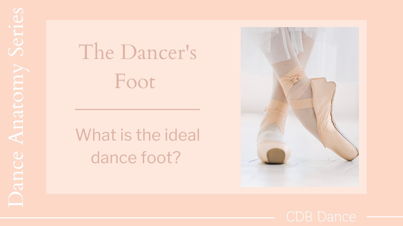 A Dancer's foot - What is the ideal dance foot?