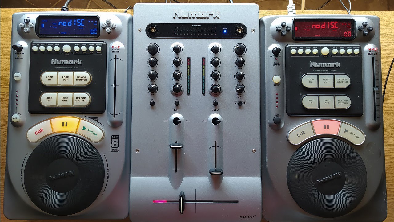 #24 Retro DJ, czyli Numark Axis 8, oraz Numark Matrix 2