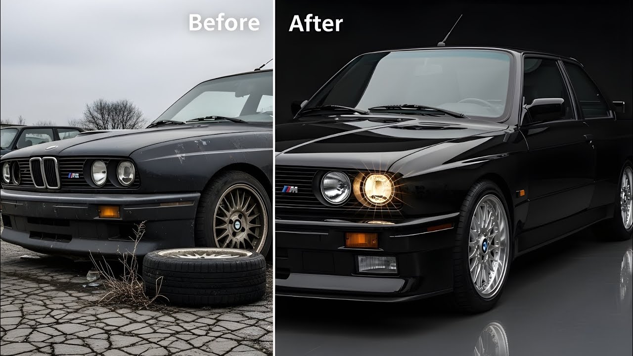 Abandoned BMW M3 E30 1988 Restoration ASMR 🔧 | Full Rebuild From Junkyard to Showroom ✨