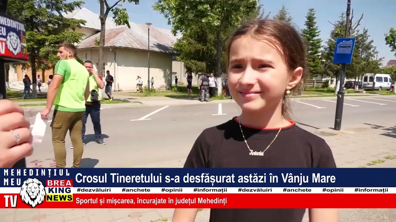 CROSUL TINERETULUI S-A DESFĂȘURAT ASTĂZI ÎN VÂNJU MARE
