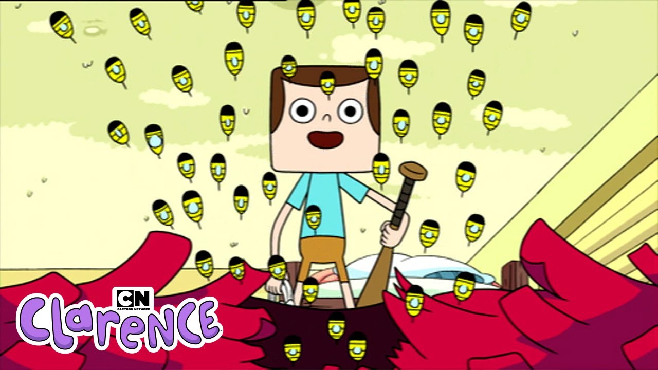 Bee Piñata! | Clarence | Cartoon Network | Clarence | Cartoon Network