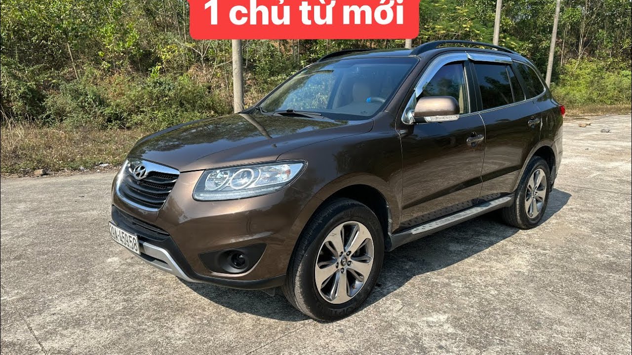 Santafe 2011 phom mới 2012 máy dầu 2.0 1 chủ sử dụng từ mới xuất sắc