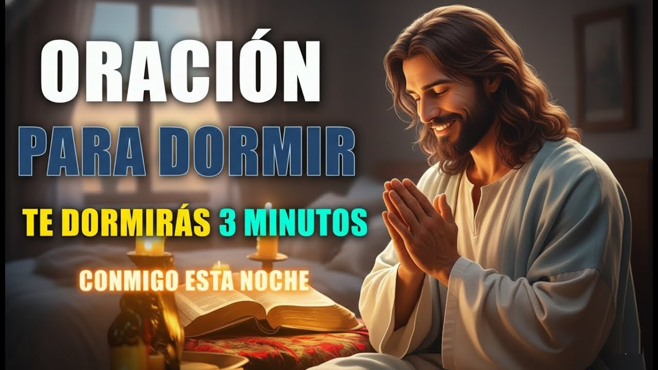 ✨Oración Para Dormir, Escuchala Y Te Dormirás En 3 Minutos🙏🏼 Conmigo Esta Noche