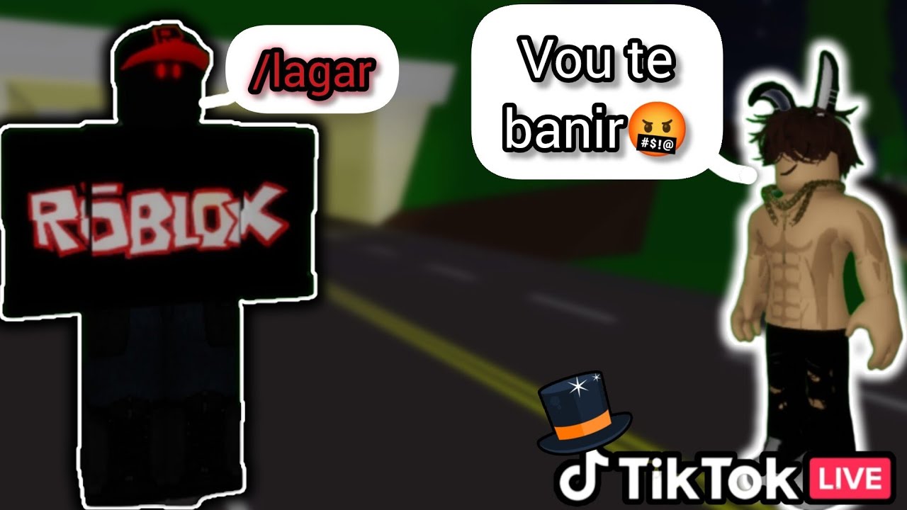 🎩INVADINDO LIVES NO TIK TOK E FAZENDO TODO MUNDO TRAVAR📱💥 NO BROOKHAVEN RP🏡😂