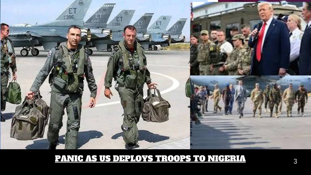 PANIC AS US DEPLOYS TROOPS TO NIGERIA
