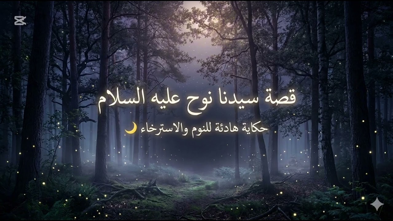 قصة سيدنا نوح عليه السلام | قصة هادئة للنوم والاسترخاء 🌙😴