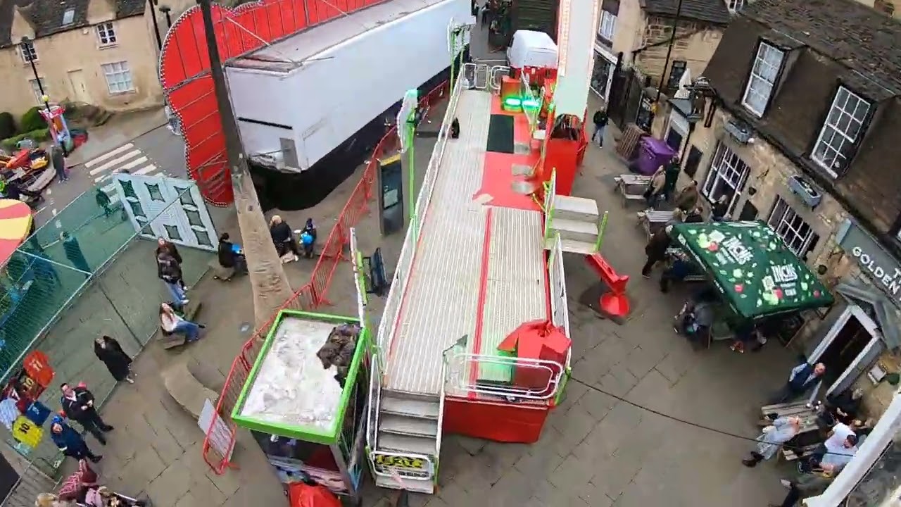 PERRIN PRINT STRATOSFEAR BOOSTER (onride) at Stamford Mid Lent Fair 16/3/2024