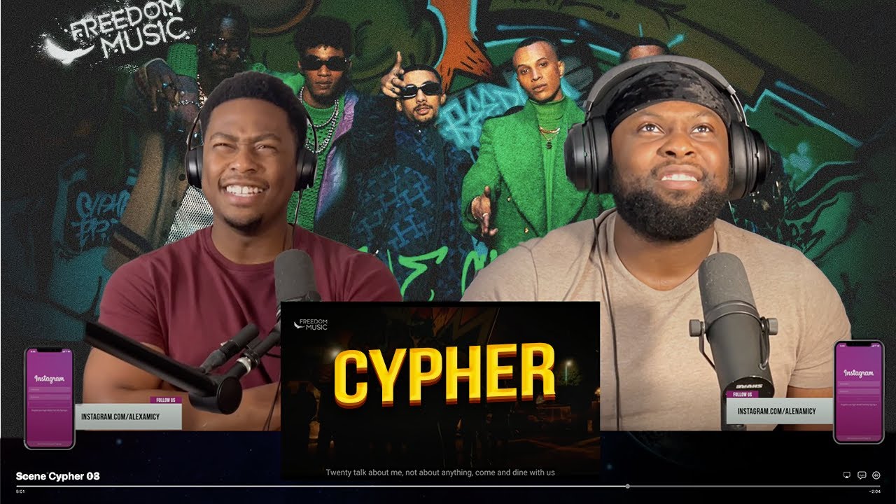 Scene Cypher 03 | وينجي x ليل نوبي x تومي x فليكس x حُسَين | M-Town Mafia|BrothersReaction!
