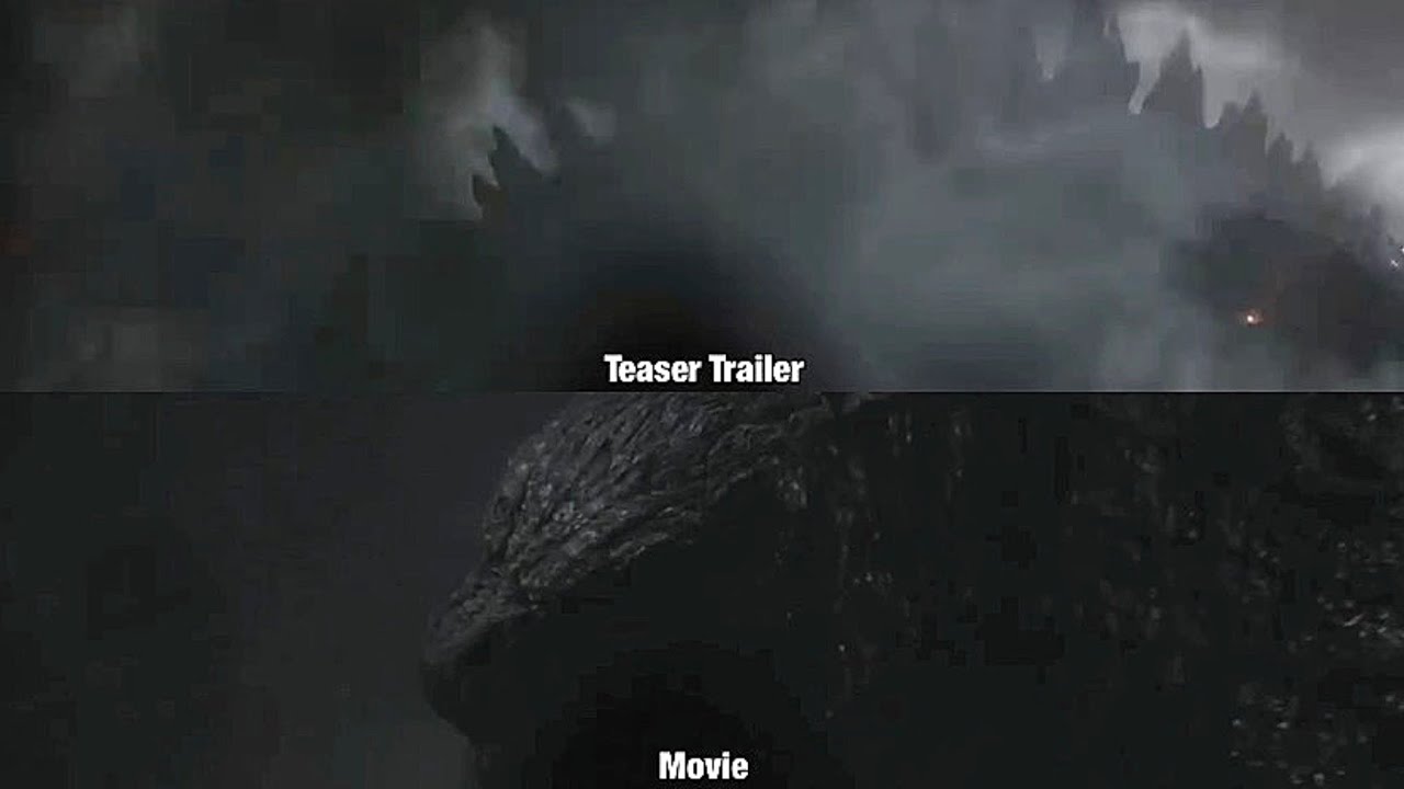 Godzilla (2014) - Teaser Trailer vs. Movie