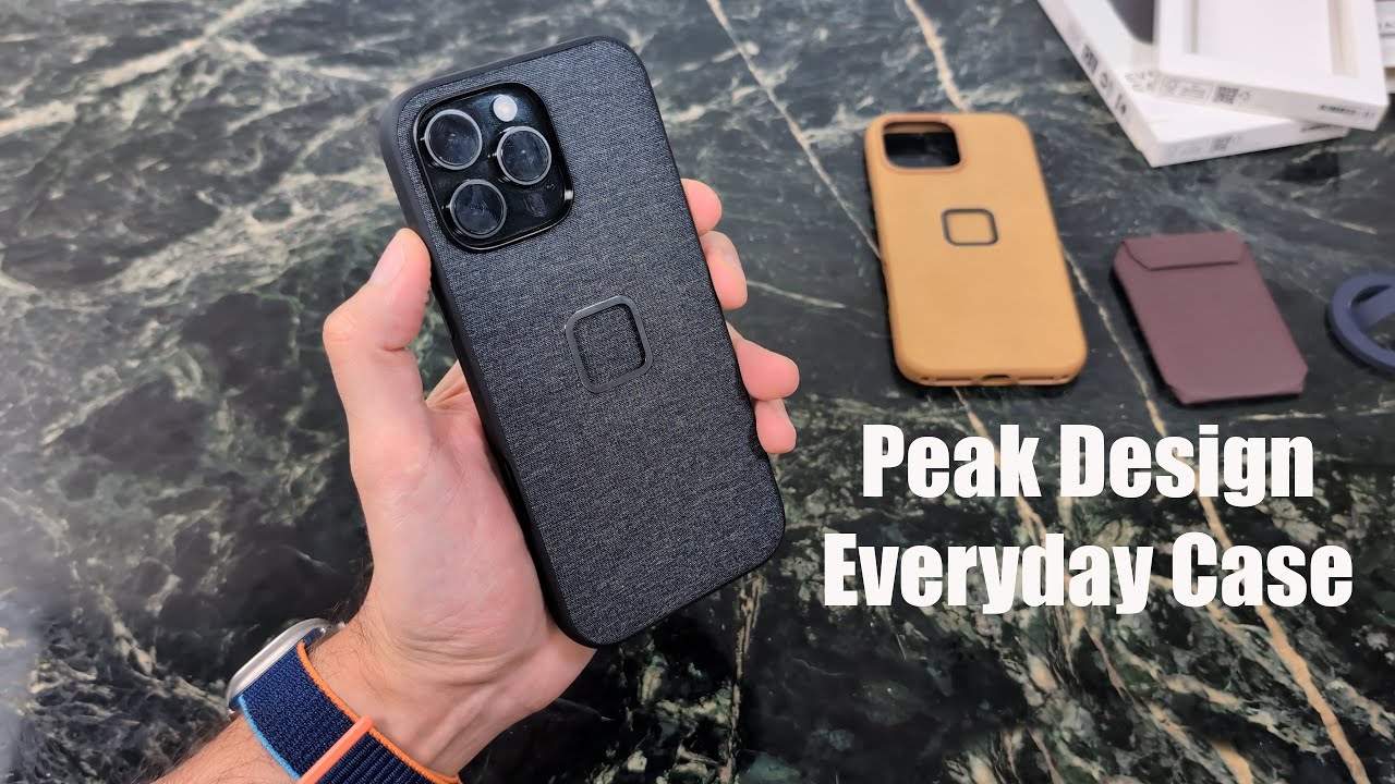 Обзор повседневного чехла Peak Design для iPhone 16 Pro Max: прочный нейлон