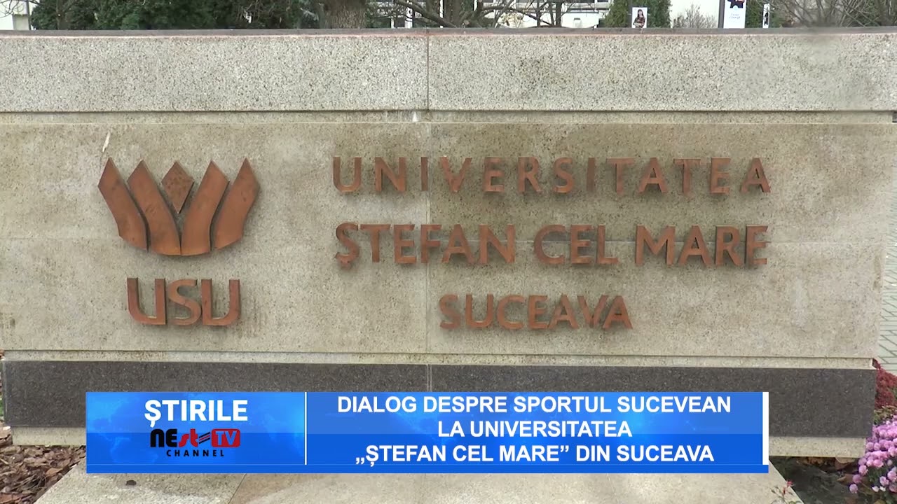 Dialog despre sportul sucevean la Universitatea „Ștefan cel Mare” din Suceava