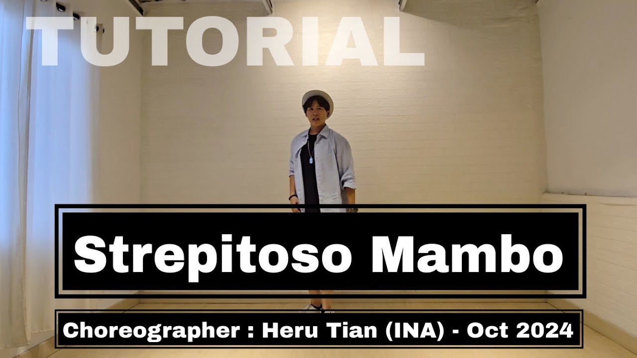 NEWTUTORIAL | Strepitoso Mambo | LINE DANCE | High Beginner | Heru Tian