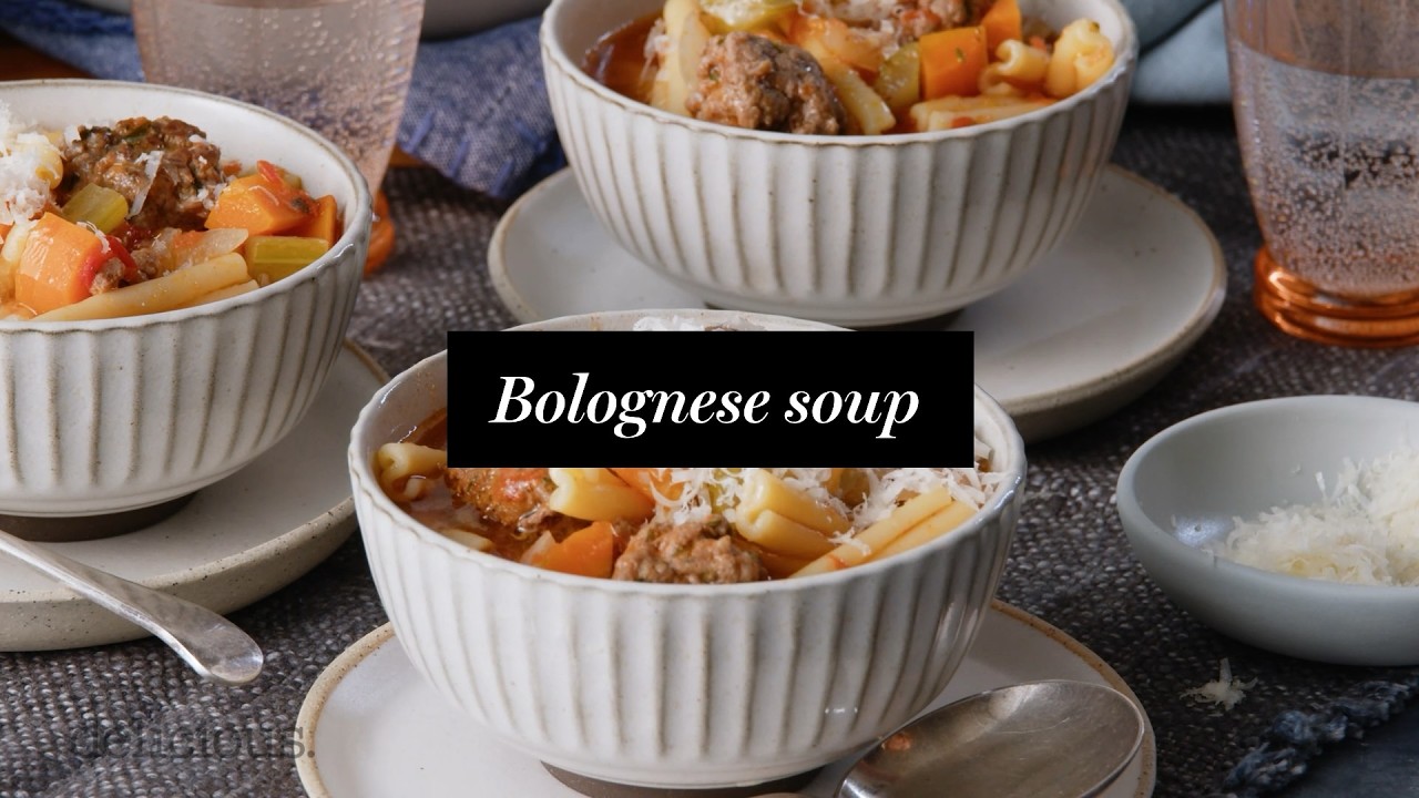 Bolognese soup recipe | delicious. Australia