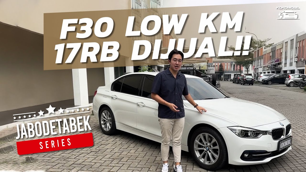 BMW 320i F30 LOW KM 17RB DIJUAL!!