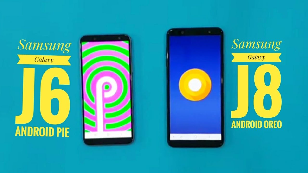 Samsung Galaxy J6 One UI vs Samung Galaxy J8
