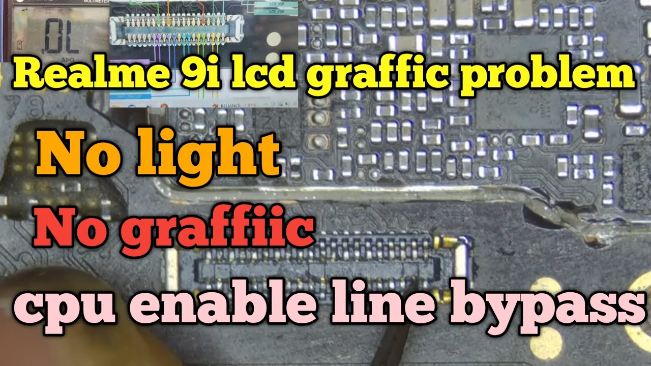 Realme 9i no light no graffic problem | realme फोन में लाइट graffic nahe aa rha hai कैसे सही करे ✅