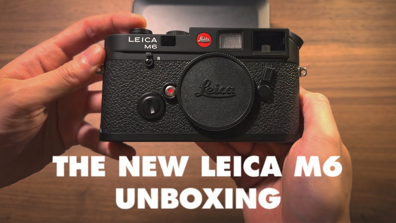Leica M6 2022 Reissue Unboxing Uncut