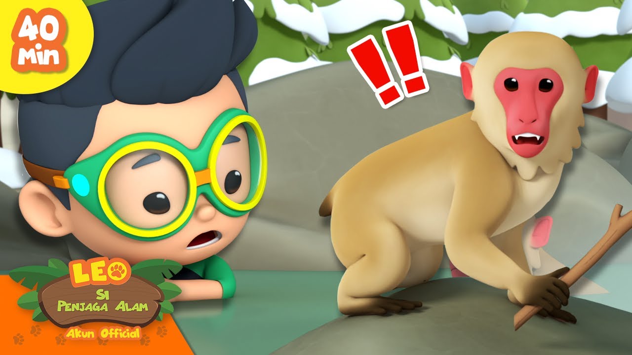 MONYET YANG NAKAL YANG MANA?! 😆 | Primata 🐒🦍 | Leo Si Penjaga Alam | Kartun Anak