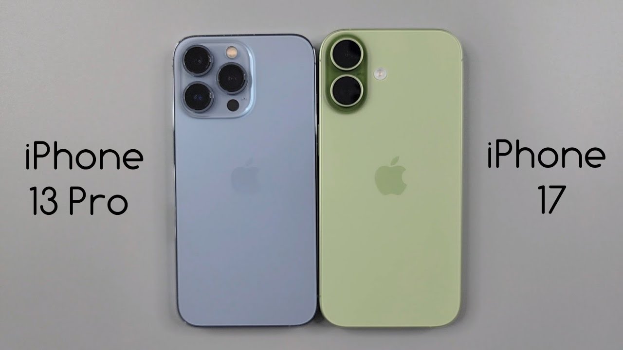 iPhone 17 vs iPhone 13 Pro Speed Test & Camera Comparison 