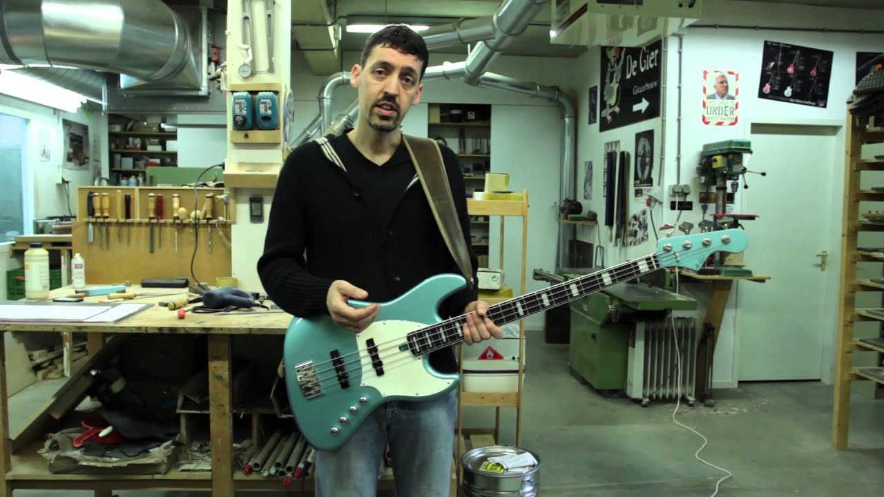 Sander de Gier talks about the tonecontrols of the BeBop bass
