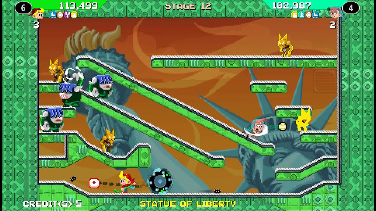 Slam and Roll PC Arcade Mode 2 player Co-op 60fps
