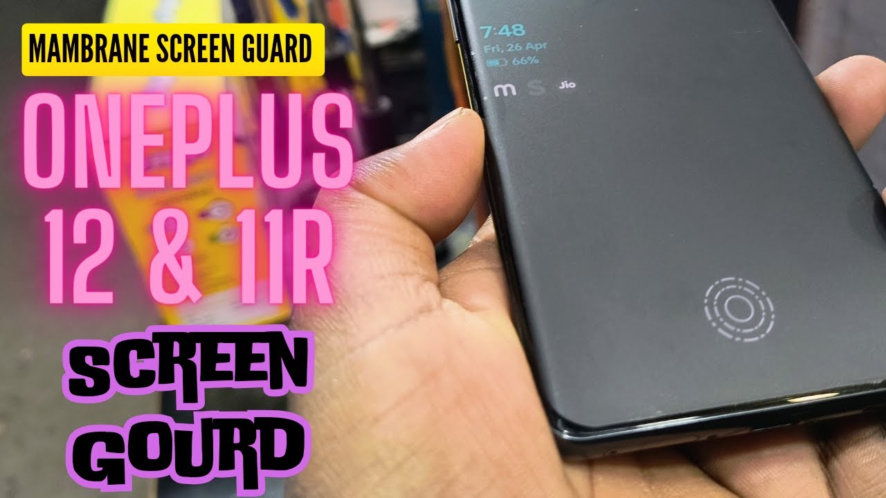 OnePlus 12r screen guard | OnePlus 11r Screen guard | matte finish screen guard for OnePlus Mobile