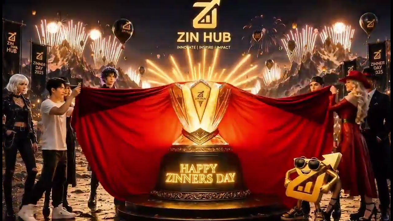 Дань уважения сообществу Zinn Hub в День Zinners, созданная Zinner и фрилансером Nishat.