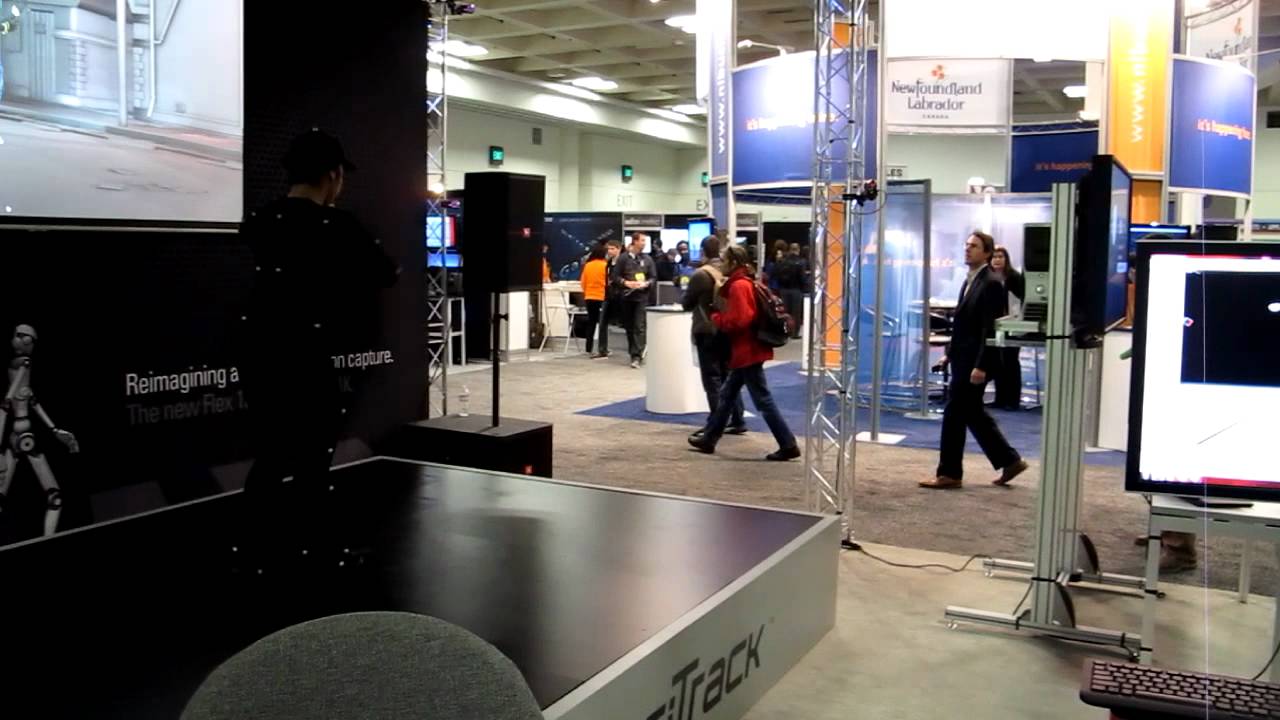 Optitrak Motion Capture Demo by NaturalPoint