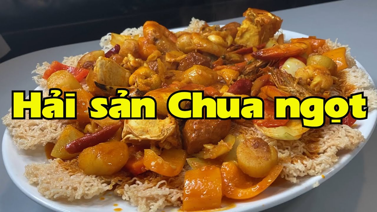 Hải sản chua ngọt, Đậm đà hương vị biển