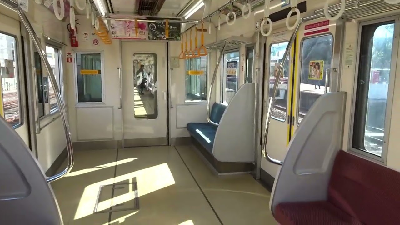 京王8000系未更新車　走行車内　MAH08516