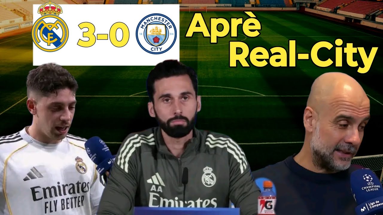Deklarasyon Arbeloa, Guardiola nan konferans pou laprès match Real Madrid 3-0. Valverde fè triple