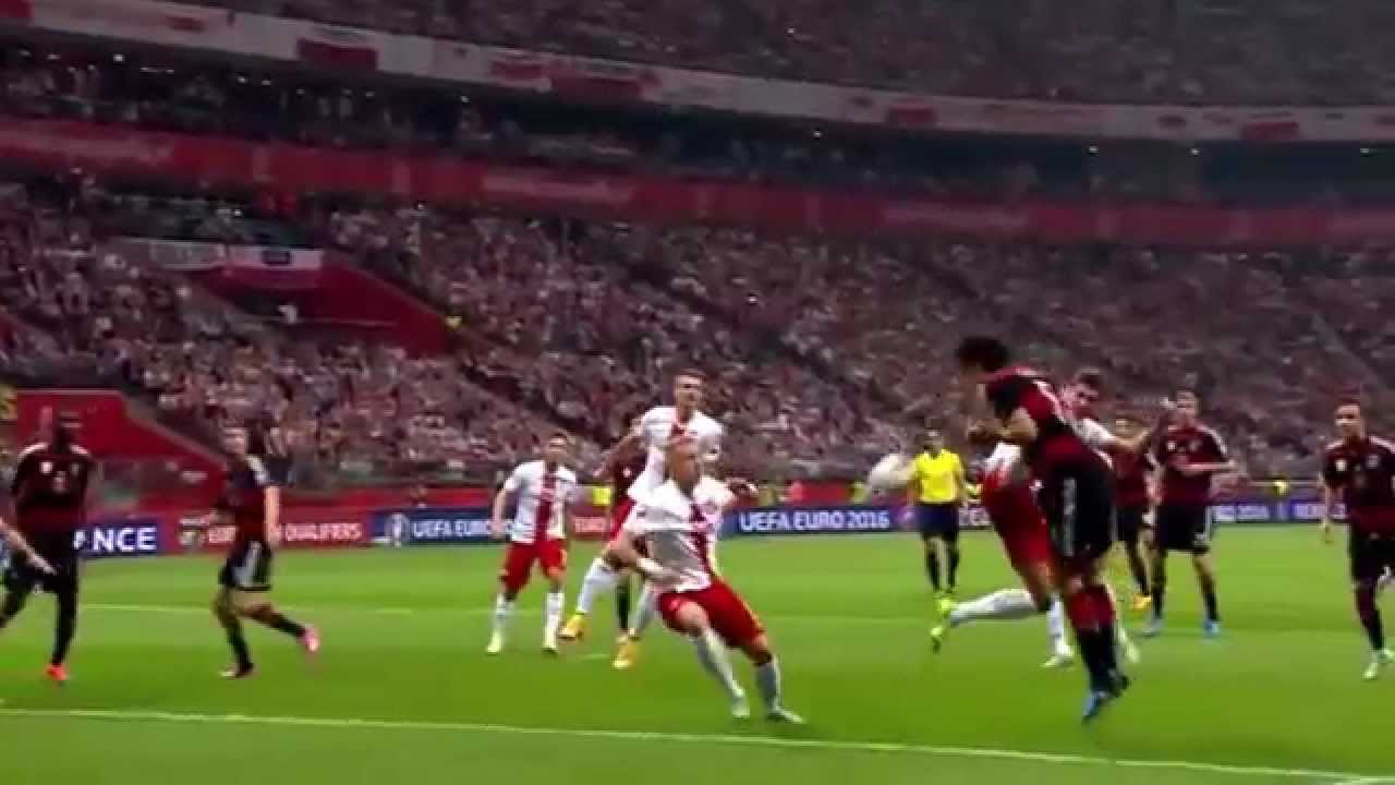 Polska - Niemcy 2:0 11.10.2014 Gole, Hymny - Stadion Narodowy