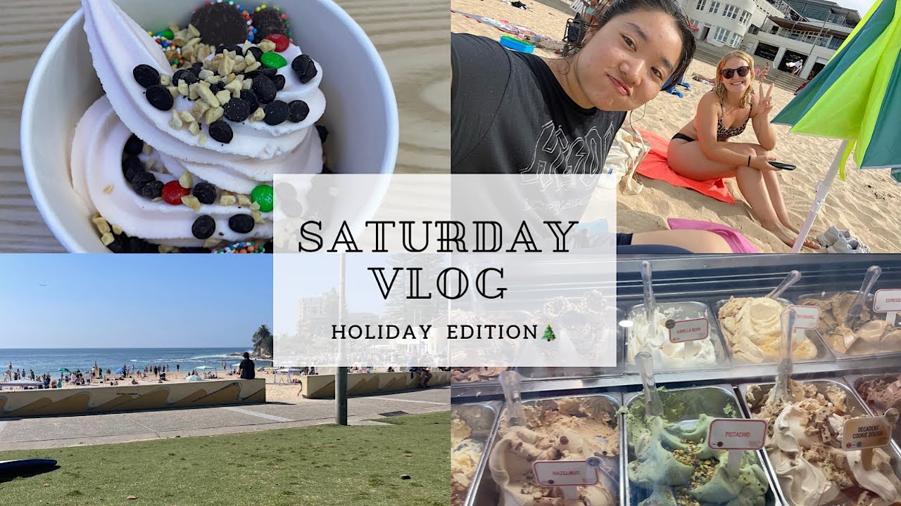 Saturday VLOG☀️🌊 || Au Pair 23/24🇦🇺||Summer Holidays, Beach Day, Pack with me for the South Coast